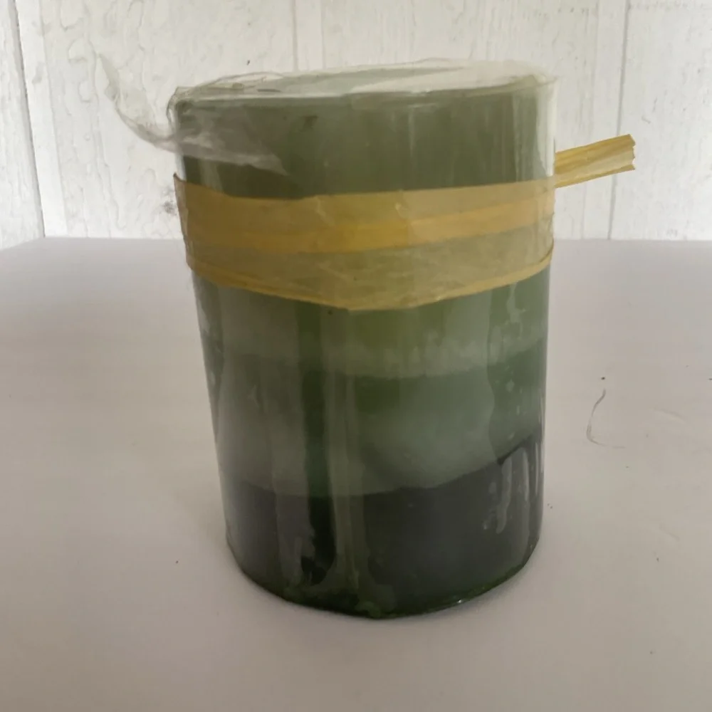 Pier 1 Bali Sands Pillar Candle NWT